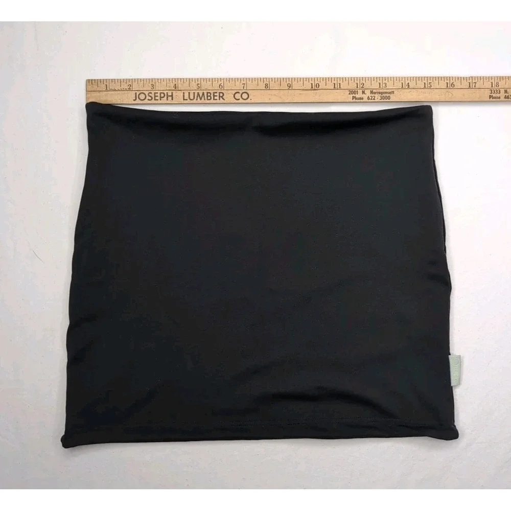Riyoko Women's M/L Black Shirtband‎ Biking Midriff Cover Up Pregnancy